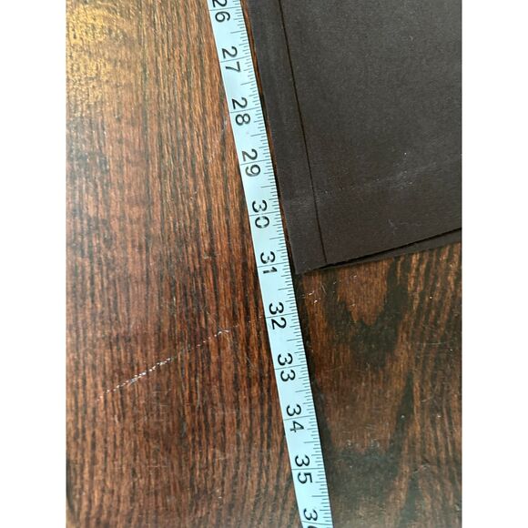 Vintage y2k low rise Brown Preppy Trousers Size 9 - Picture 9 of 12